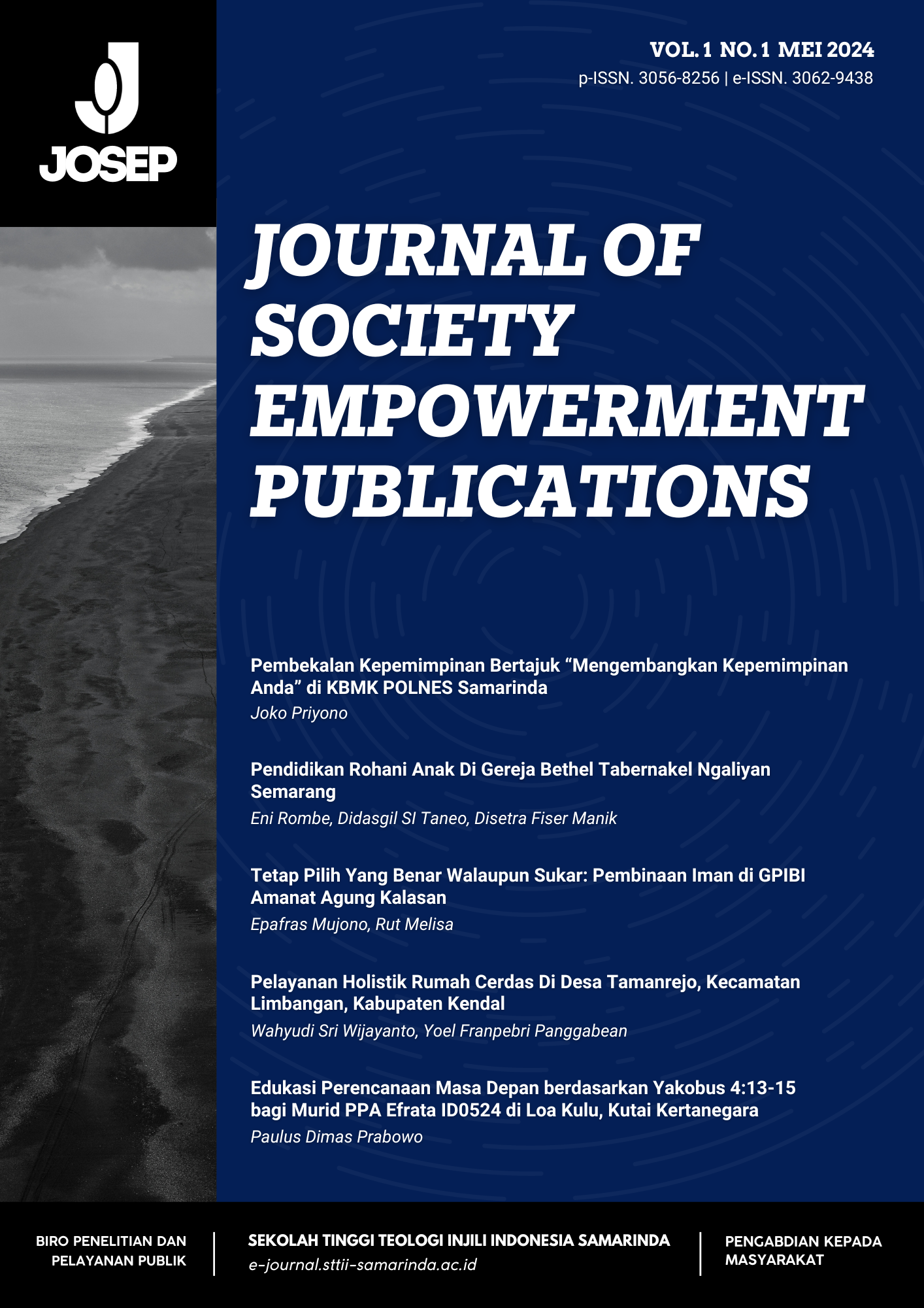 					View Vol. 1 No. 1: JOSEP (Journal of Social Empowerment Publications) Mei 2024
				